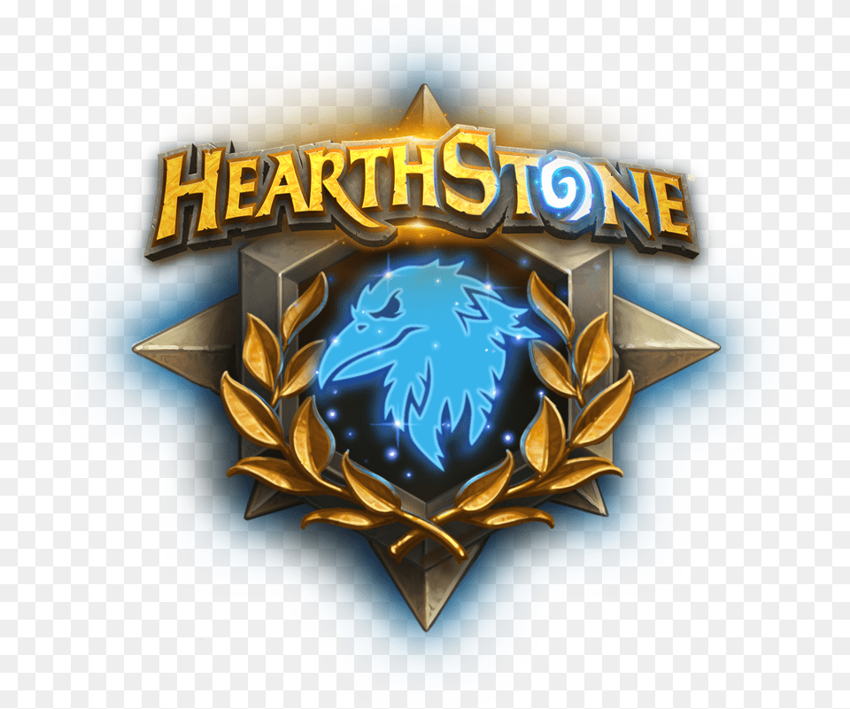 Hs Yotr Logo Raven Hearthstone World Championship 2019, Emblem, Symbol, Badge Free Transparent Png