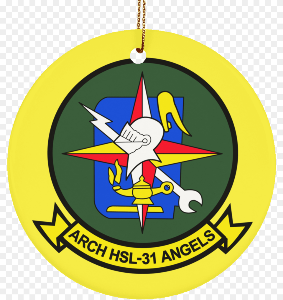 Hsl 31 1 Ornament Ceramic 9th Combat Operations Squadron, Emblem, Symbol, Logo Png