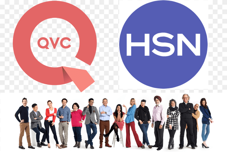 Hsn Logo Hsn Qvc, Clothing, Person, People, Pants Free Png Download