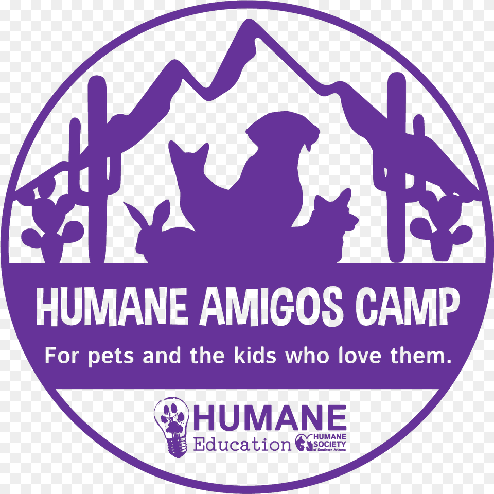 Hssa Camps Humane Society Of Southern Arizona Circle, Logo, Person Free Png