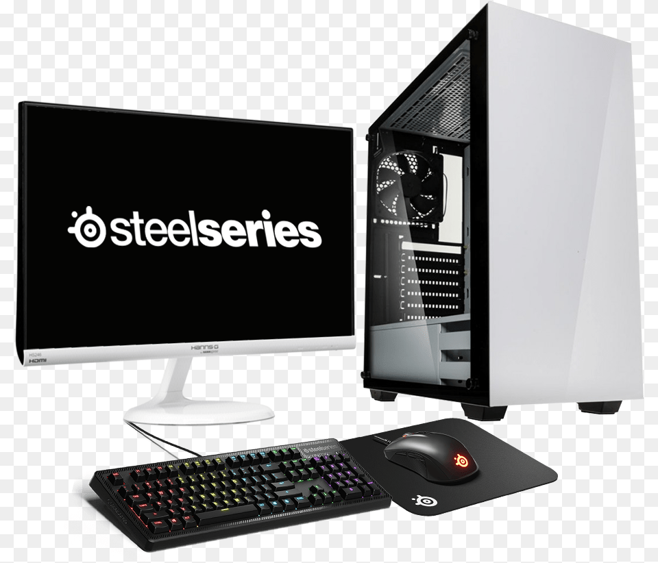 Hst All In One Steelseries Stronghold Ryzen 5, Computer, Pc, Electronics, Monitor Free Png
