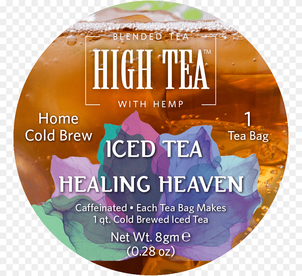 Ht 8gm Icedtea Round Healingheaven Tea, Disk, Dvd, Baby, Person Png