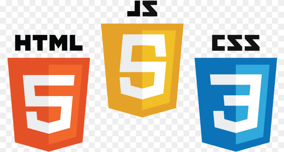Html Css Javascript Logo Clipart Download Html Css Js, Text, Number, Symbol, Banner Free Png