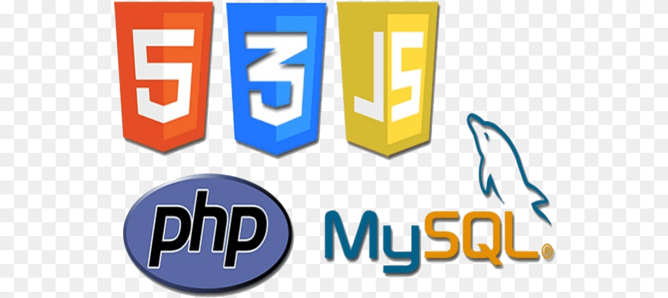 Html Css Js Php Mysql, Logo, Text Free Png Download