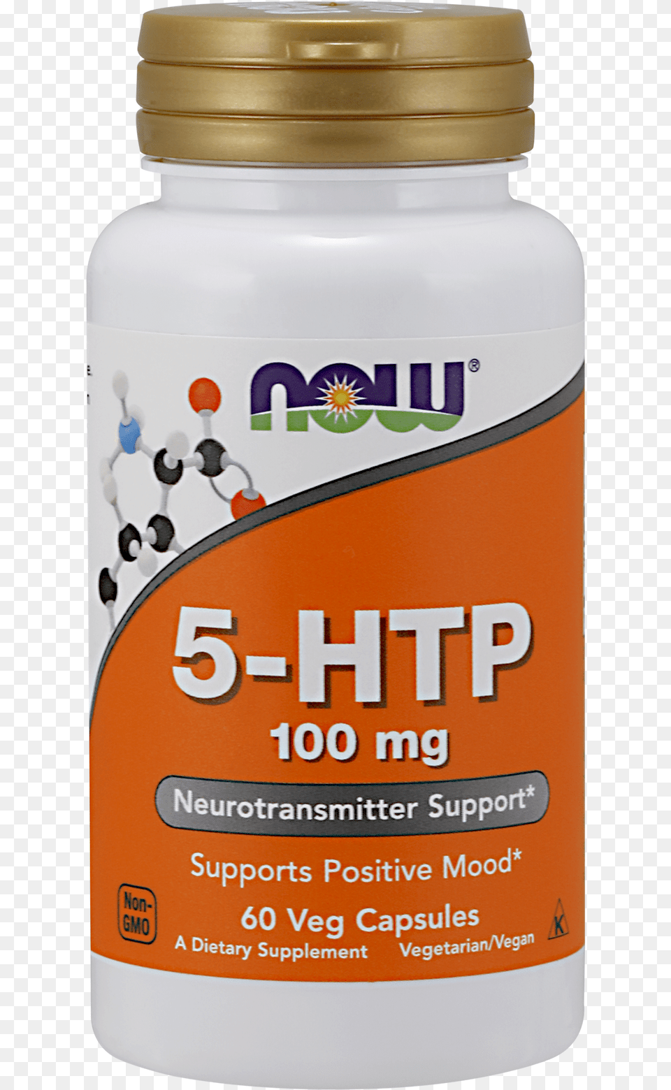 Htp 100 Mg Now Foods 5 Htp 100 Mg 60 Veg Capsules, Herbal, Herbs, Plant, Astragalus Free Transparent Png