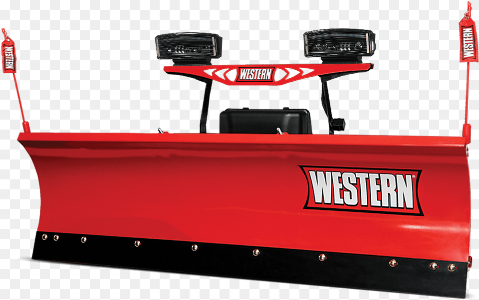 Hts Front Product Image Western Hts Snow Plow, Machine, Bulldozer, Snowplow, Tractor Free Png Download