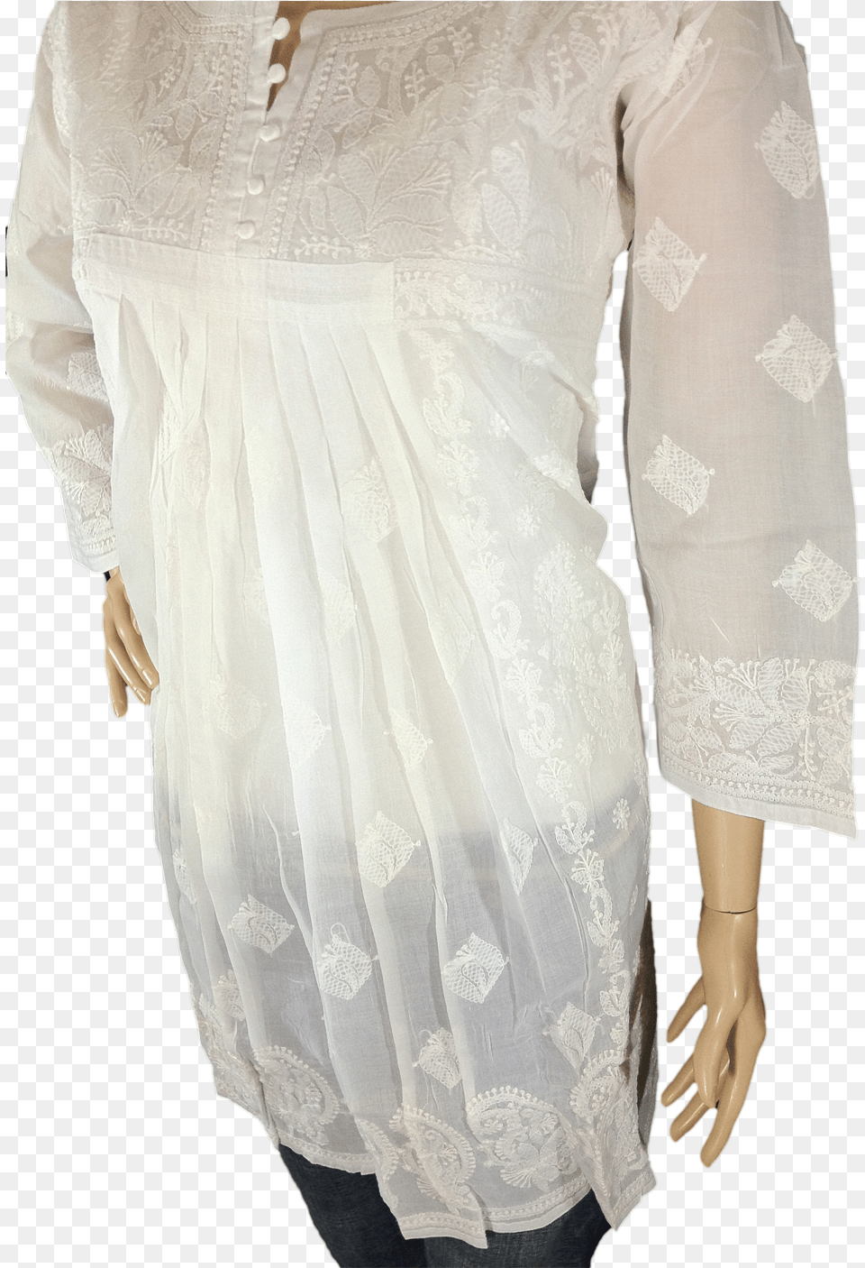 Http Chikirpolo Kurti Lace, Blouse, Clothing, Sleeve, Long Sleeve Png Image