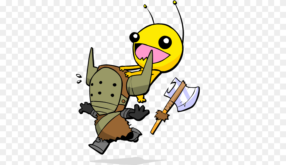 Http Devblog Thebehemoth Comwp And Barbarian Castle Crashers Alien Hominid, Baby, Person, Face, Head Free Png