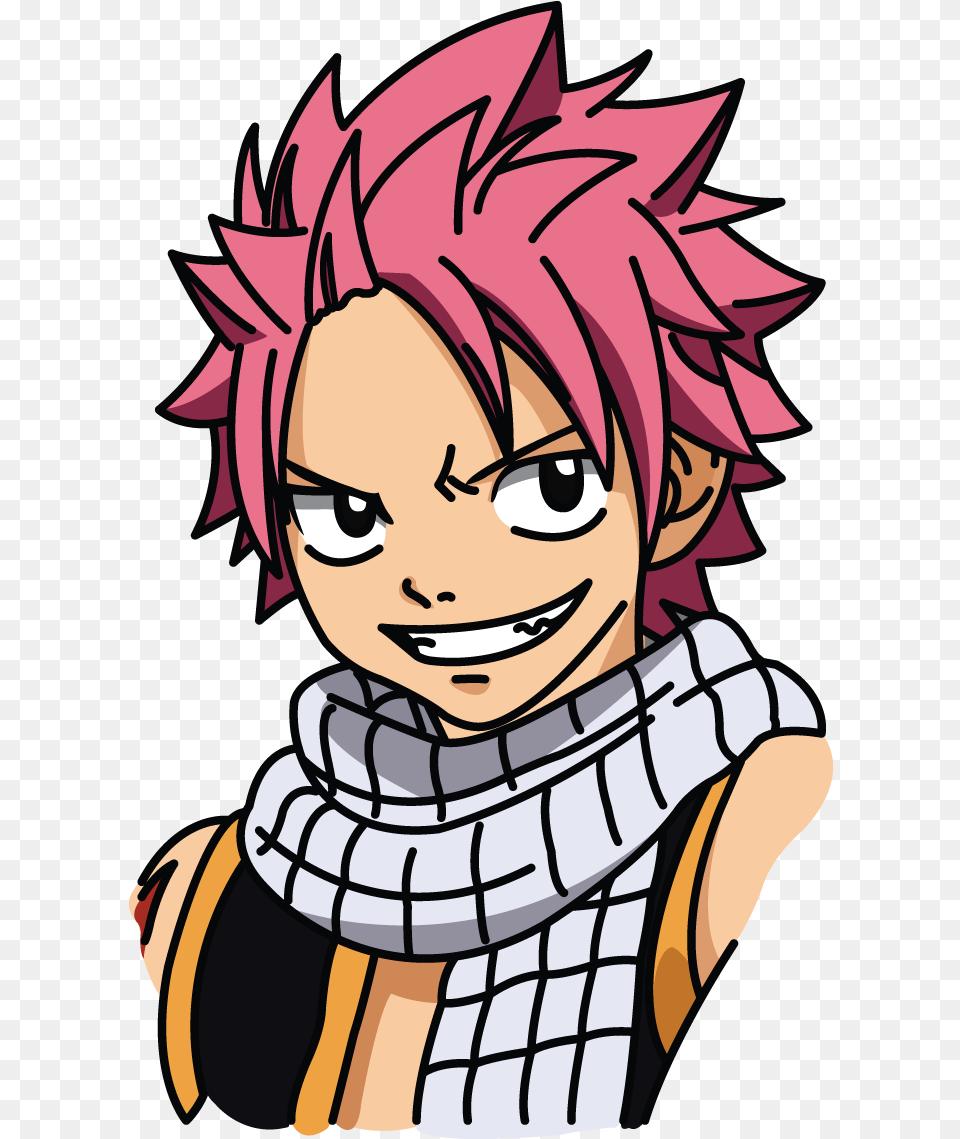 Http Easy To Draw Natsu, Book, Comics, Publication, Baby Free Png Download