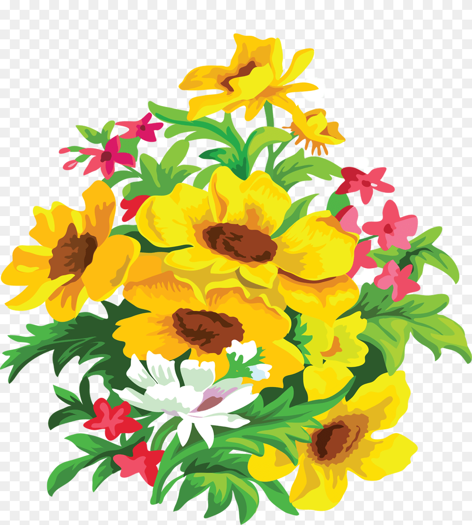 Http Foto Ramki Compredmetyclipart Buket Mexican Flower Art, Floral Design, Pattern, Graphics Free Transparent Png