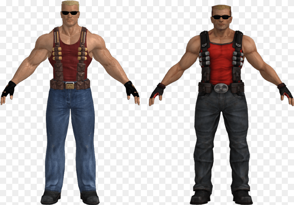 Http I1096 Photobucket Duke Nukem 3d Serious Man, Accessories, Pants, Vest, Clothing Png