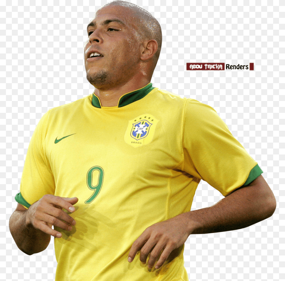 Http I1214 Photobucket Rendersronaldo Brazil1 Ronaldo Brazil Render, Adult, Shirt, Person, Man Png Image