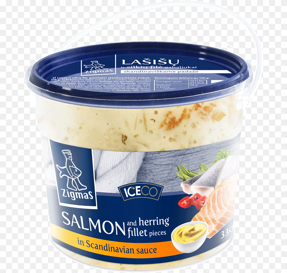Http Icecofish Comwp Salmon And Herring Grated Parmesan, Yogurt, Food, Dessert, Cream Free Transparent Png
