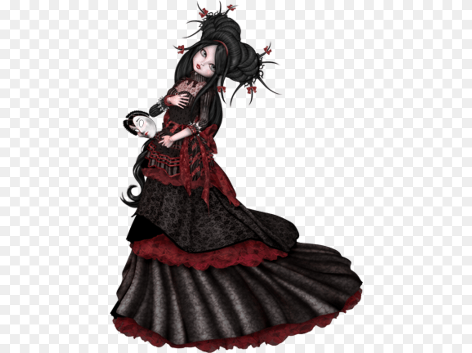 Http Liledekahlan Eklablog Com Victorian Anime Gothic Dress, Book, Clothing, Comics, Costume Png Image
