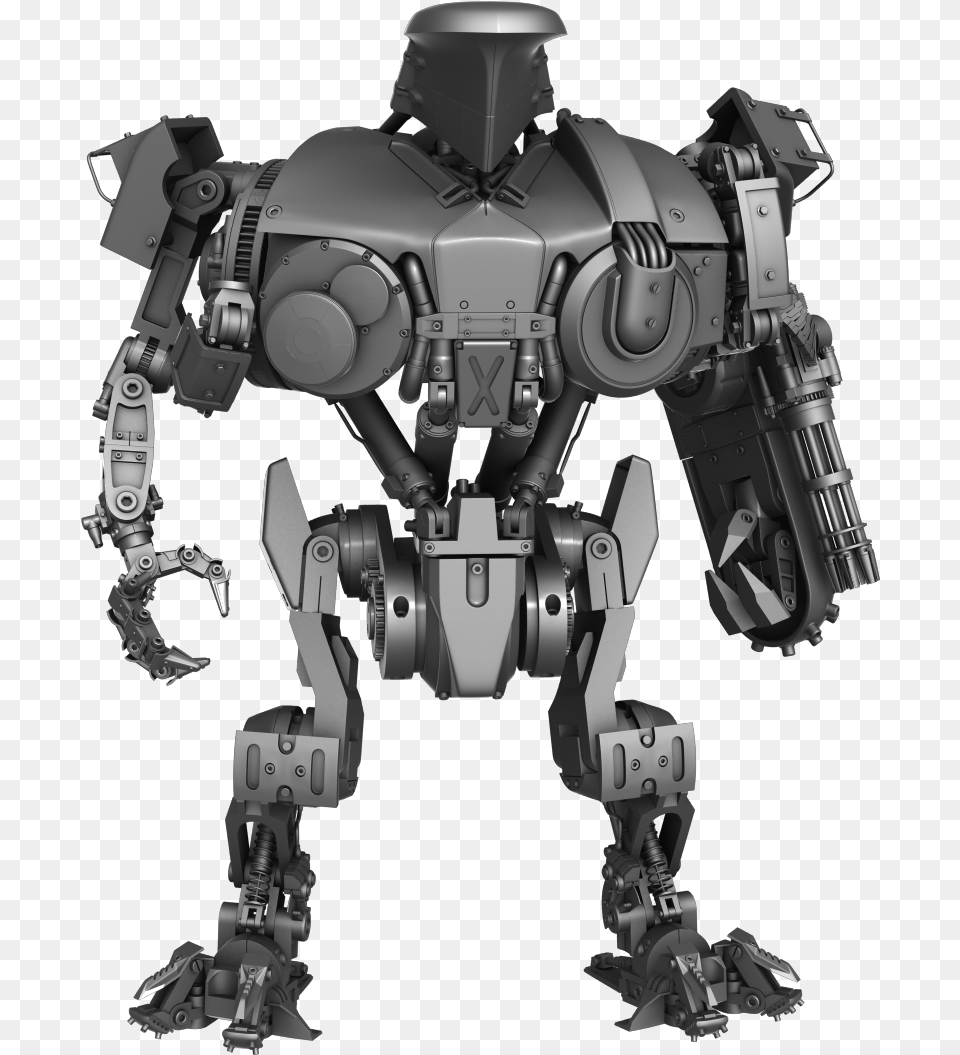 Http Orig Net Image Library Robocop 2 Cain 3d Model, Robot, Toy Free Transparent Png