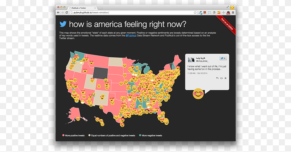 Http Pubnub Github Iotweet Emotion, Chart, Plot, Map Png Image