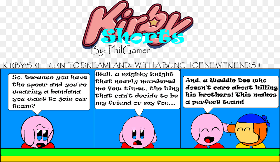 Http Smackjeeves Comcomicprofile Phpid Kirby39s Return To Dreamland Comic, Book, Comics, Publication, Baby Free Transparent Png
