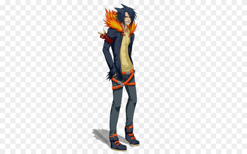 Http Typhlosion As A Human, Book, Comics, Publication, Person Png Image
