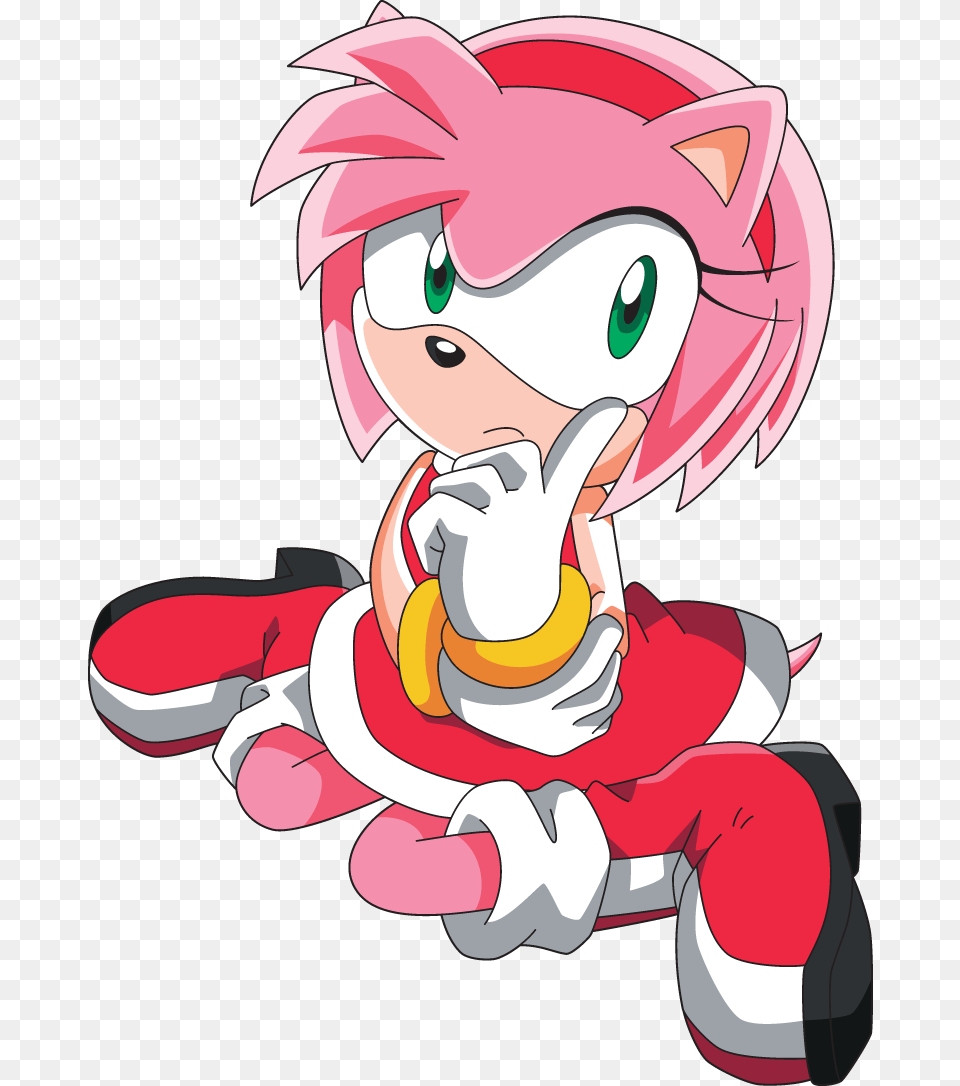 Https 67 Media Tumblr Oaizukqkn61tlfjtro2 Amy Rose From Sonic X, Book, Comics, Publication, Baby Free Png