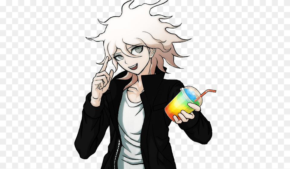 Https 78 Media Tumblr P58hoqjvsn1swigepo1 Super Danganronpa2 Komaeda Nagito Cosplay Costume, Book, Comics, Publication, Adult Png Image