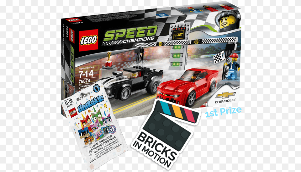Https Bricksinmotion Lego Speed Champions Chevrolet, Advertisement, Poster, Car, Transportation Free Transparent Png