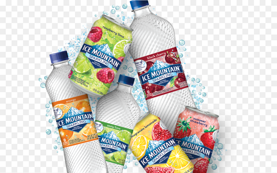 Https Icemountainwater Comsparkling Water Sparkling Ice Mountain Brand Natural Spring Water, Beverage Free Png Download