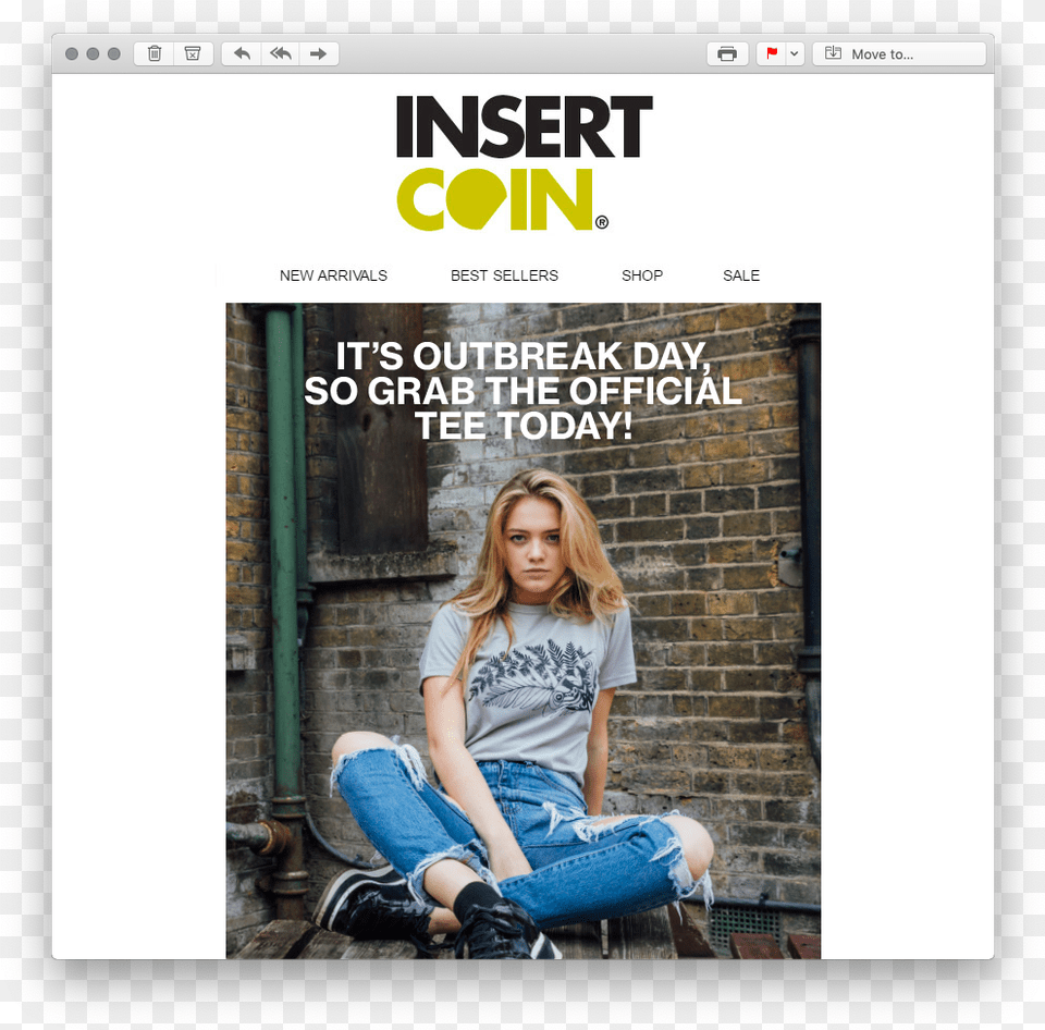 Https Insertcoinclothing Comthe Last Of Sitting, Clothing, T-shirt, Person, Pants Png