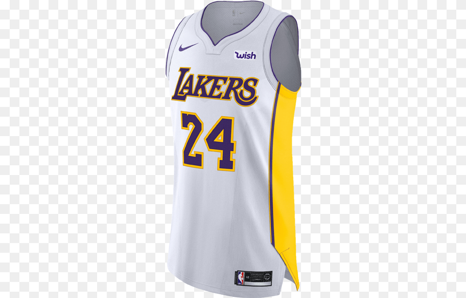 Https Lakersstore Com Daily Logos And Uniforms Of The Los Angeles Lakers, Clothing, Shirt, Jersey, Person Free Png