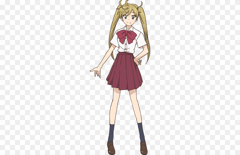 Https Rei Animecharactersdatabase Sweetness And Lightning Characters, Book, Clothing, Comics, Skirt Free Png Download