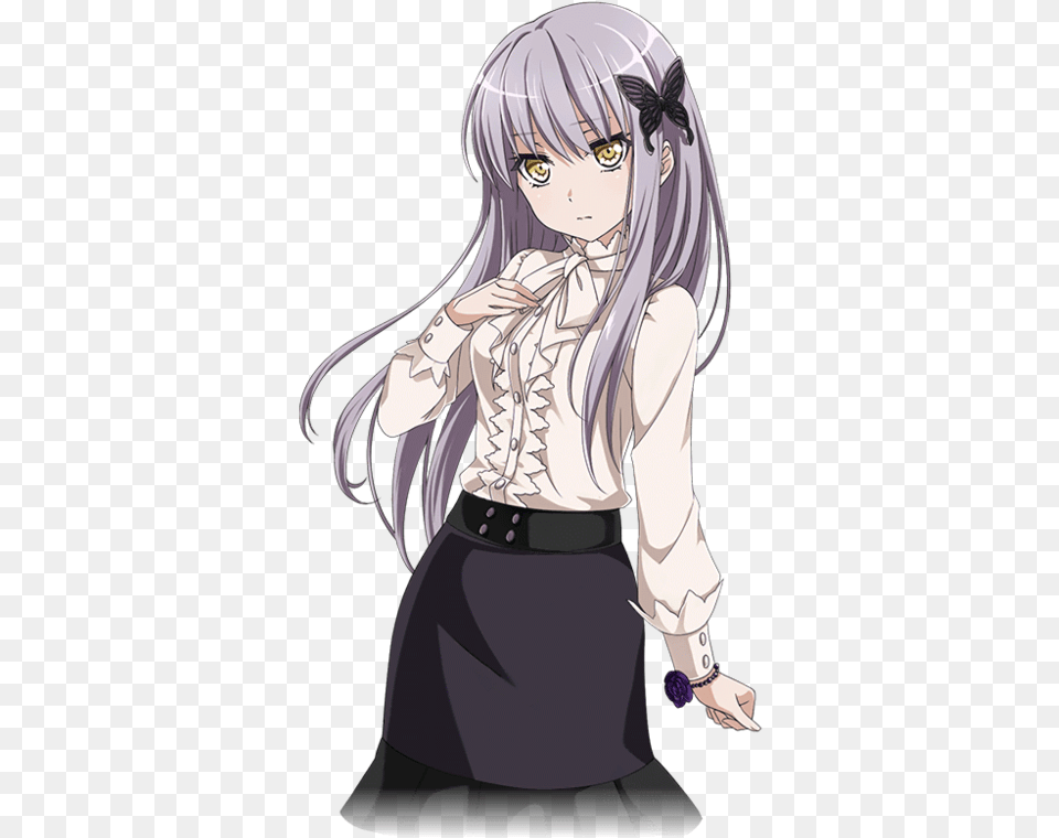 Https Rei Animecharactersdatabase Bang Dream Minato Yukina, Book, Comics, Publication, Manga Free Transparent Png