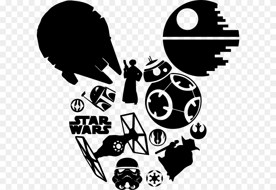 Https Sewwhatalicia Comwp Wars Mickey Star Wars Disney Svg, Stencil, Adult, Person, Man Free Png
