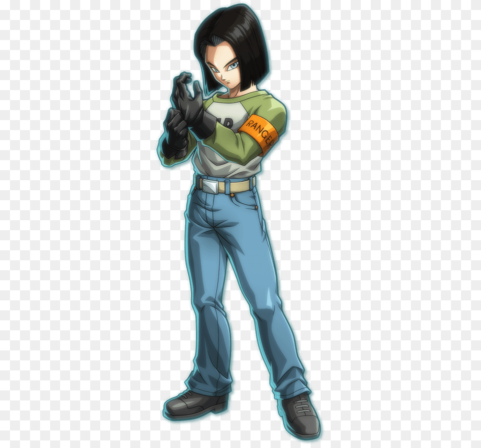Https Static Tvtropes Android 17 Portrait Dragon Ball Fighterz Android, Book, Publication, Comics, Clothing Free Png Download