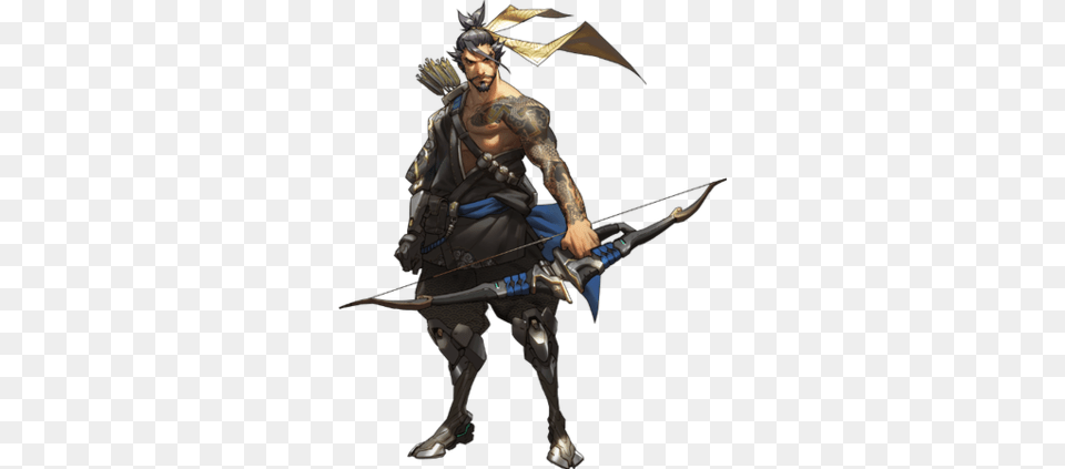 Https Static Tvtropes Orgpmwikipubimages Overwatch Hanzo Art, Archer, Archery, Bow, Weapon Png Image