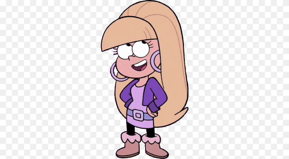 Https Static Tvtropes Orgpmwikipubimages Personajes De Gravity Falls Pacifica, Cartoon, Face, Head, Person Png