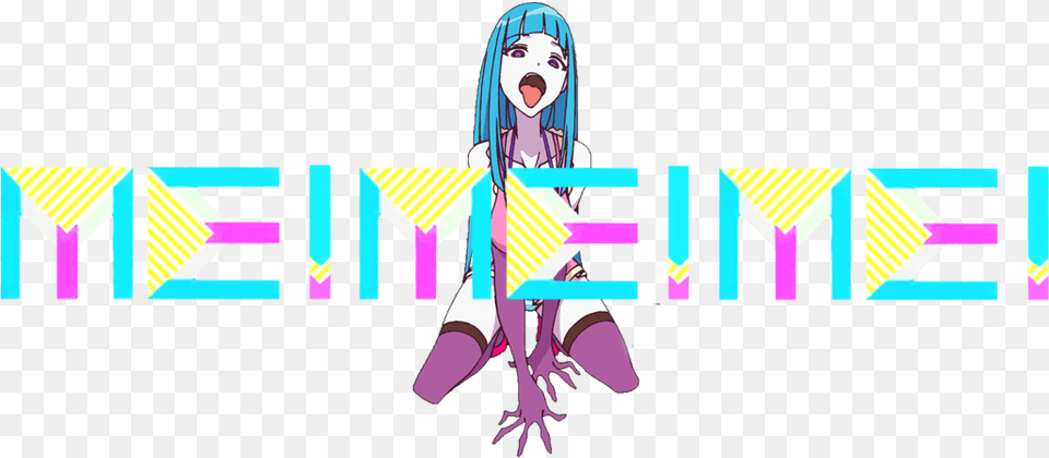 Https Vimeo Me Me Me Anime Logo Mememe, Book, Comics, Publication, Person Png Image