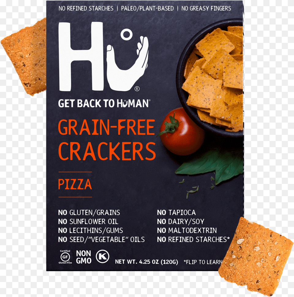 Hu Hazelnut Butter Dark Chocolate, Advertisement, Poster, Bread, Cracker Png