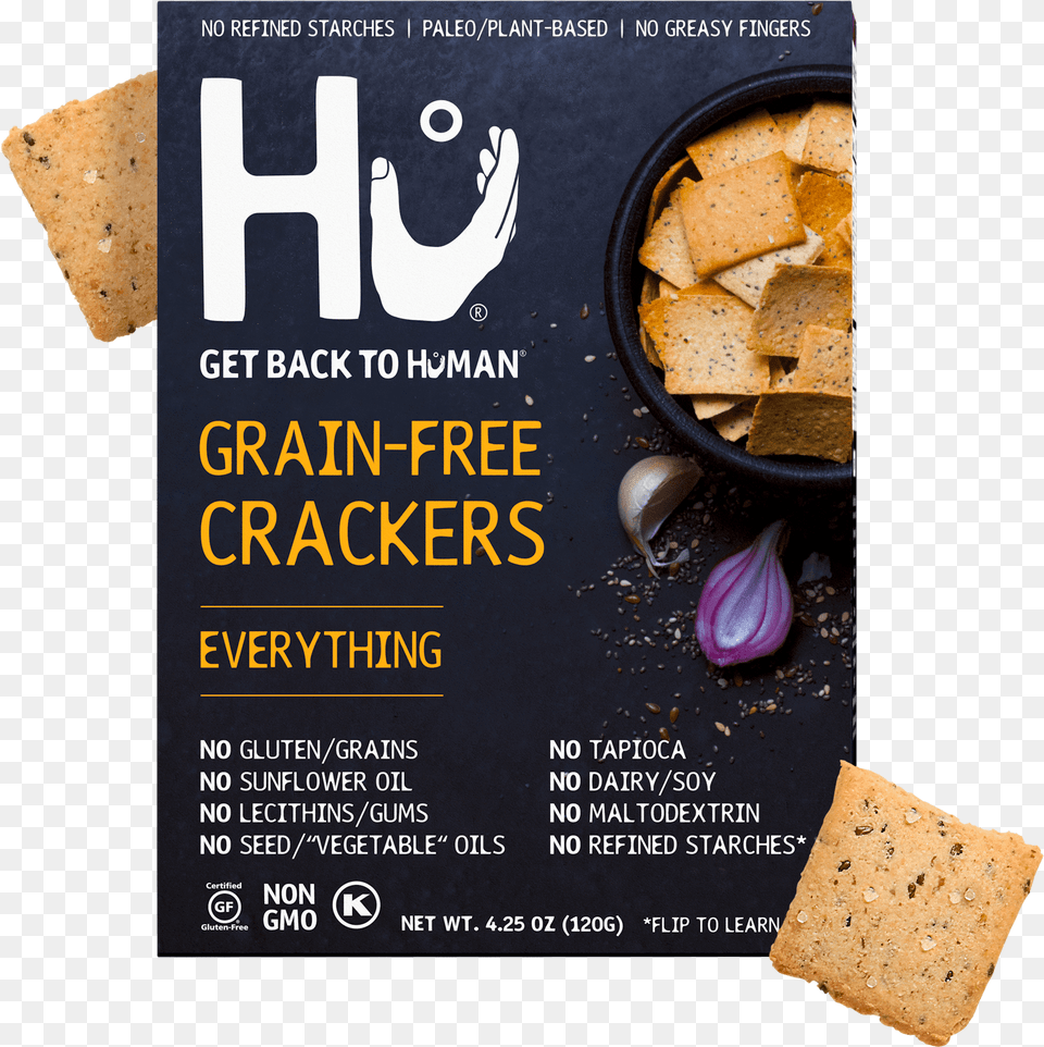 Hu Salty Dark Chocolate, Advertisement, Bread, Cracker, Food Free Transparent Png