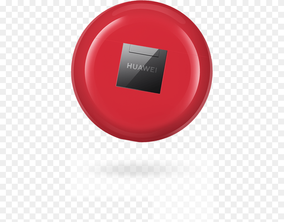 Huawei Freebuds 3 Red Color Circle, Disk, Text Free Png Download