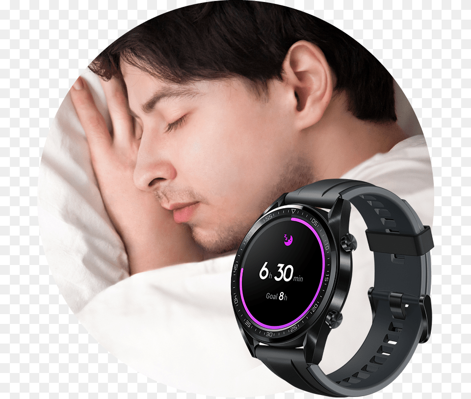 Huawei Watch Gt Sleep Tracking, Adult, Man, Male, Person Free Png Download
