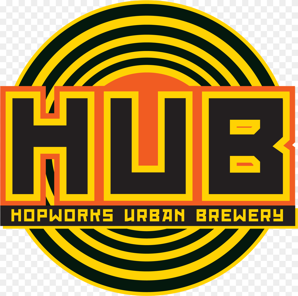 Hub Hub Lager Hopworks Urban Brewery, Logo, Scoreboard Png