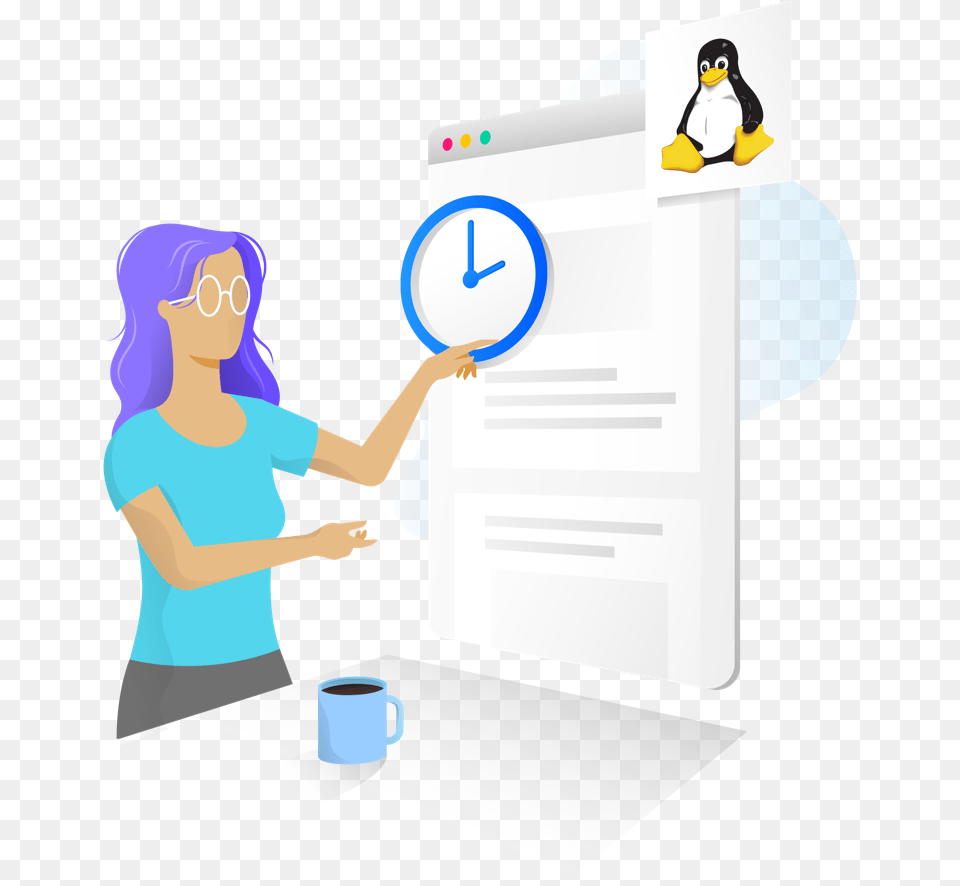 Hubsaff Linux Time Tracker Linux, Animal, Bird, Penguin, Adult Png Image