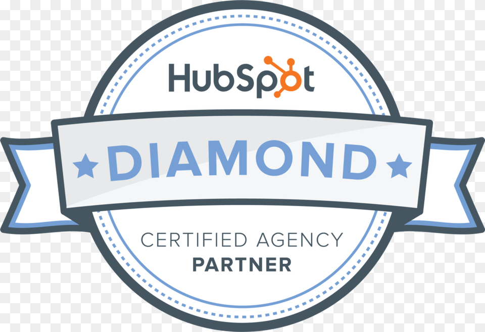 Hubspot Diamond Partner Logo, Badge, Symbol, Disk Free Png Download