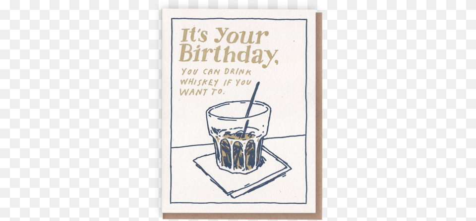 Huckleberry Letterpress Co Happy Birthday Whiskey Lover, Cutlery, Spoon, Book, Publication Free Png Download