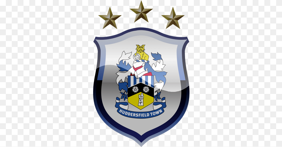 Huddersfield Town Fc Football Logo Huddersfield Town, Symbol, Armor Free Transparent Png