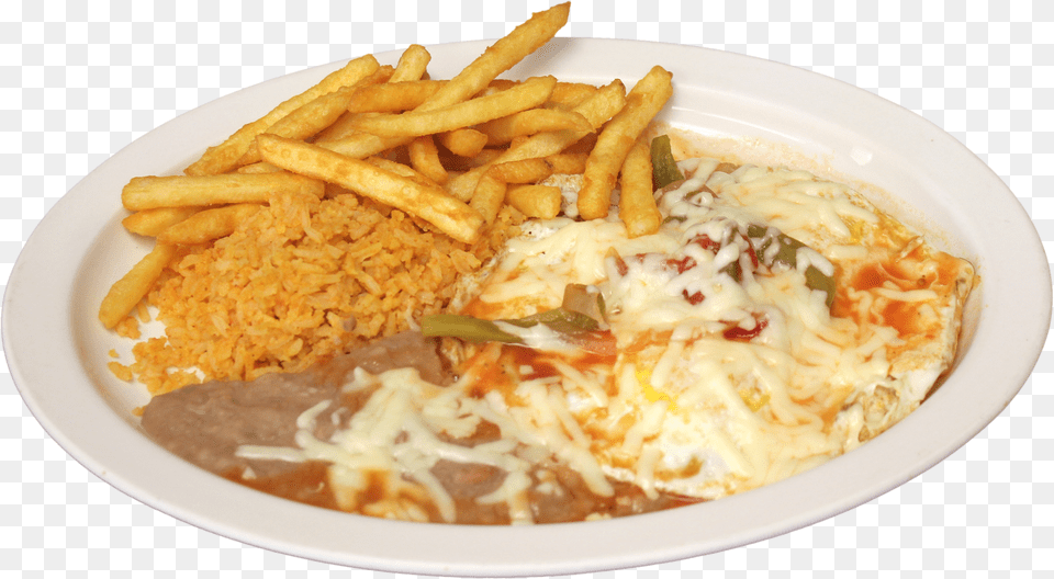 Huevos Rancheros Con Chorizo Huevos Rancheros, Food, Food Presentation, Meal, Fries Free Png