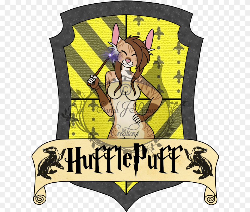 Hufflepuff Crest Kitsy Harry Potter, Publication, Book, Logo, Comics Free Png