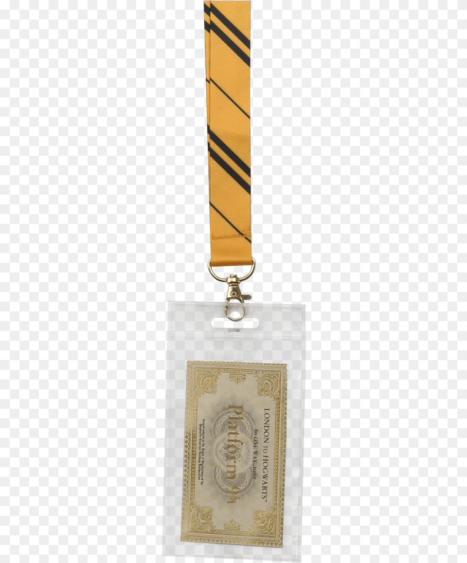 Hufflepuff House Tie Lanyard Ticket002 V Coin Purse, Gold, Accessories, Trophy Free Transparent Png