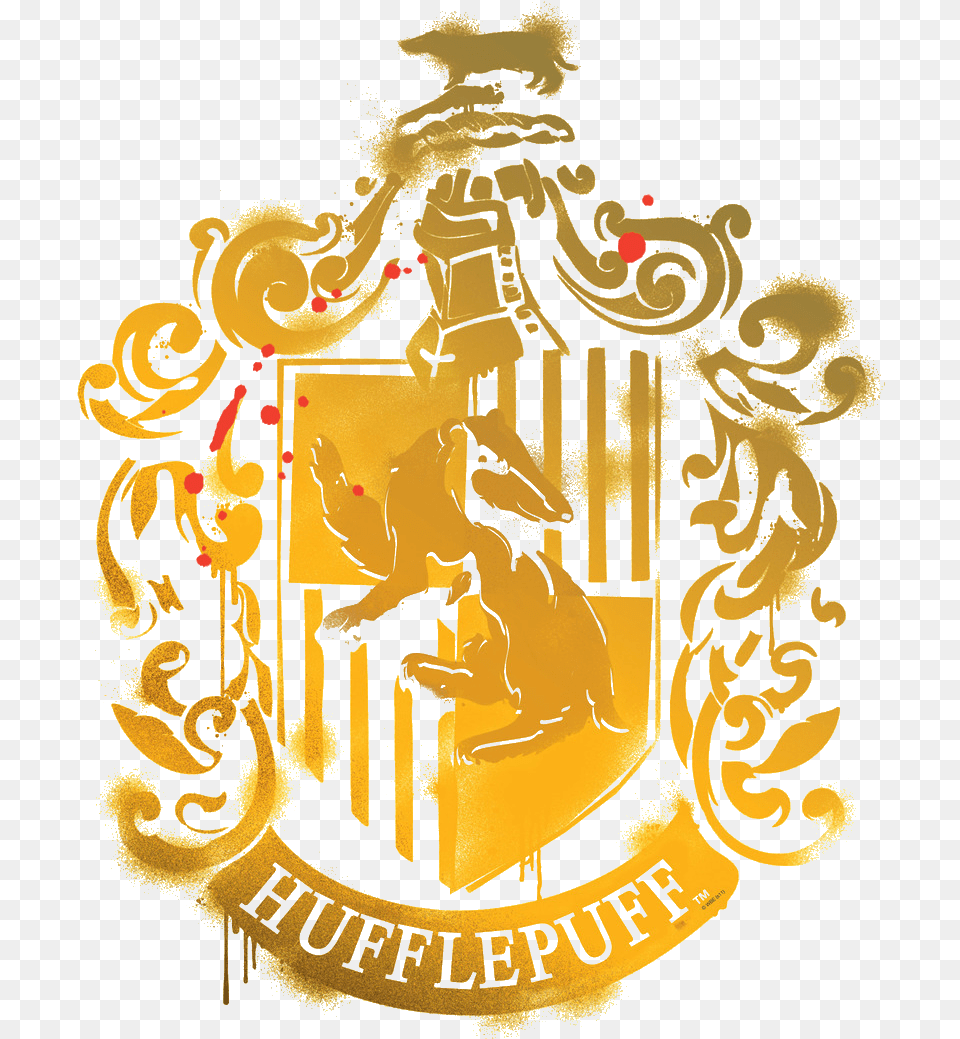 Hufflepuff Hufflepuff Crest, Emblem, Logo, Symbol, Person Free Transparent Png