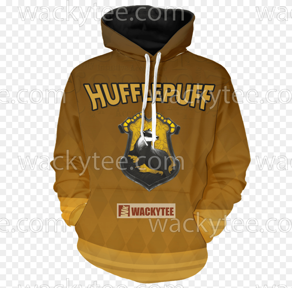 Hufflepuff My Honor Is Loyalty New 3d Hoodie Pottermore House Crests, Clothing, Knitwear, Sweater, Sweatshirt Free Png Download