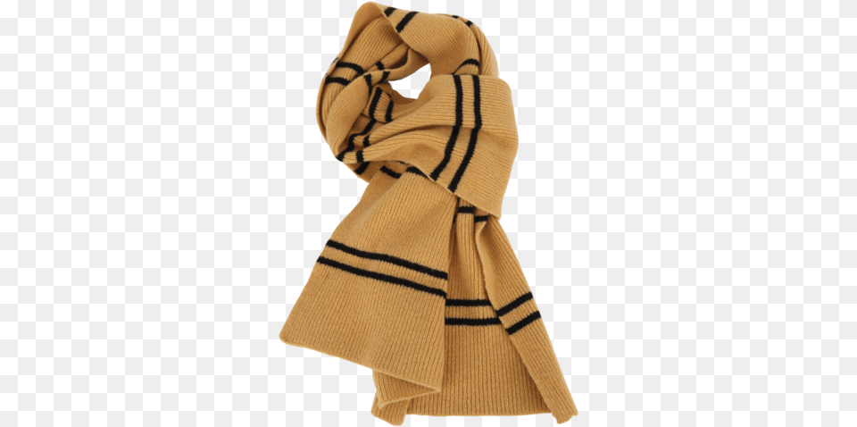 Hufflepuff Scarf Original Hufflepuff Scarf, Clothing, Coat, Stole Free Transparent Png